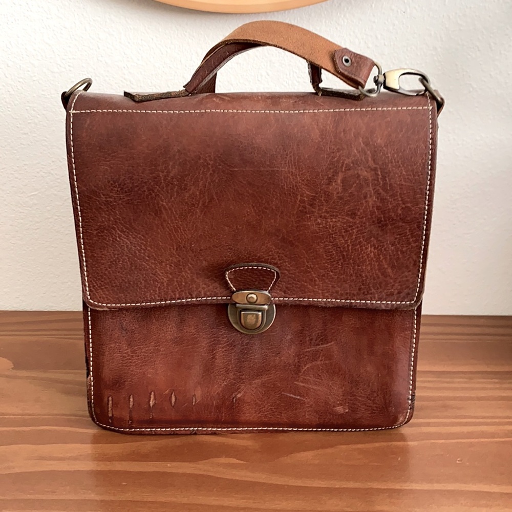 Brown Leather Purse